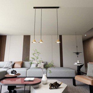 Ceiling lamp Lout Gold (3 lights)