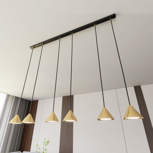 Ceiling lamp Lout Gold (6 lights)