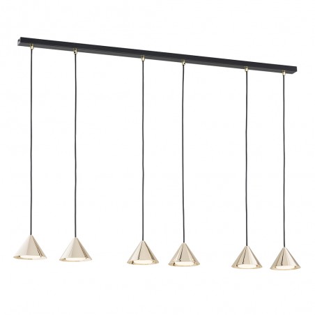 Ceiling lamp Lout Gold (6 lights)