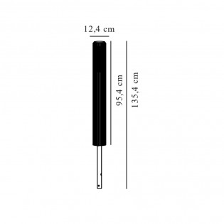 Outdoor Bollard Lamp Aludra 95 Seaside
