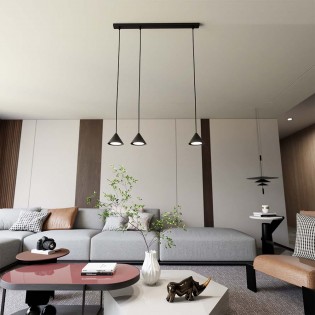 Ceiling lamp Lout Black (3 lights)