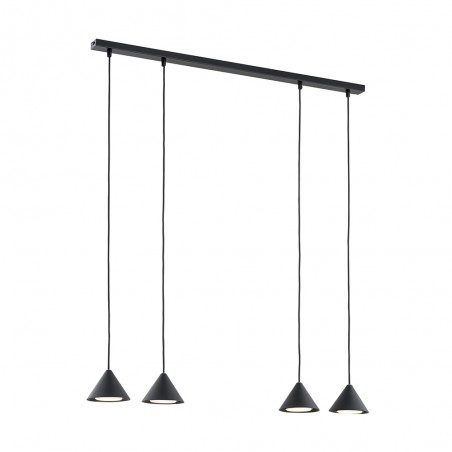 Ceiling lamp Lout Black (4 lights)