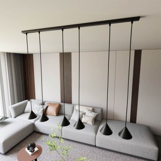 Ceiling lamp Lout Black (6 lights)