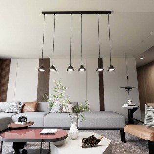 Ceiling lamp Lout Black (6 lights)