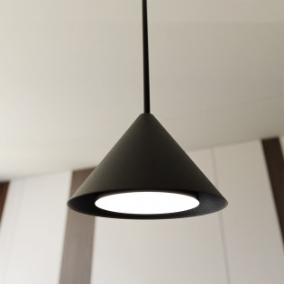 Lámpara de techo Lout NEgro (6 luces)