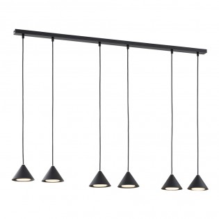 Ceiling lamp Lout Black (6...