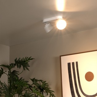 Spotlight strip Trigono (2 lights)