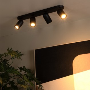 Ceiling Track Spotlights Punch (4 lights)