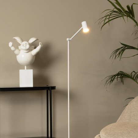 Lámpara de pie recargable LED Tipik Blanca (3W)