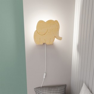 Wall lamp children's Elephant