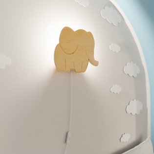 Wall lamp children's Elephant
