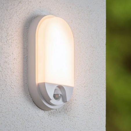 Aplique de exterior LED sensor movimiento Hups (10W)