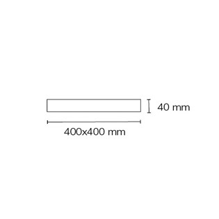 LED Ceiling Flush Light Bilo (30W)