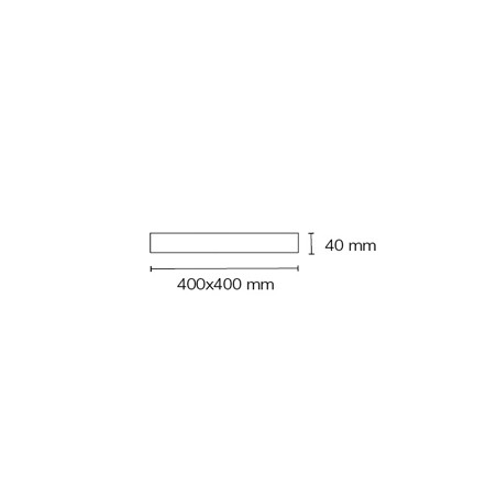 LED Ceiling Flush Light Bilo (30W)
