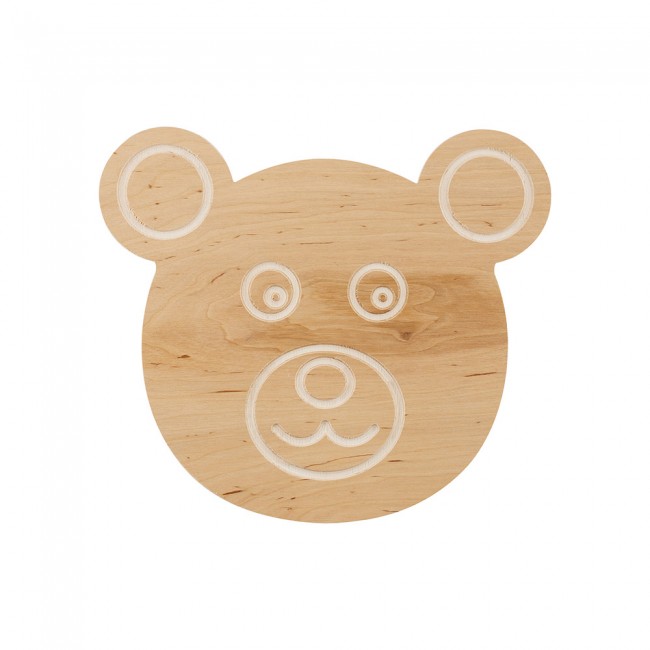 Aplique de pared infantil Osito