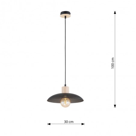 Ceiling lamp Briana Black
