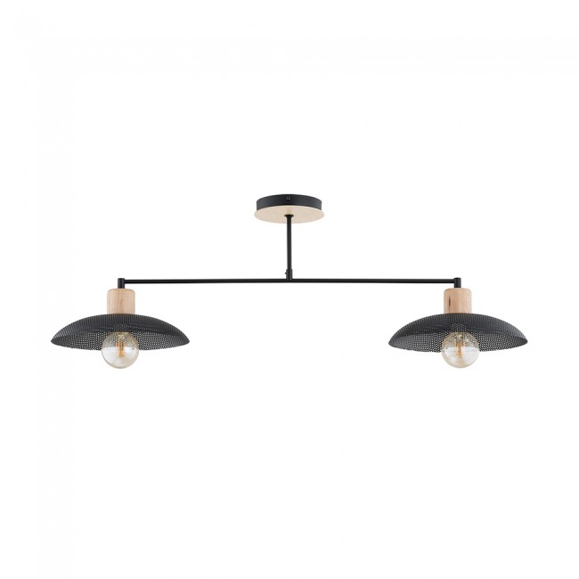 Ceiling lamp Briana Black (2 lights)