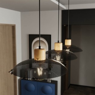 Ceiling lamp Briana Black (3 lights)