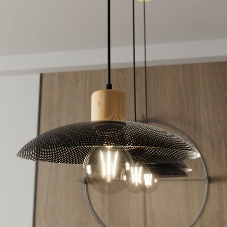Ceiling lamp Briana Black (3 lights)
