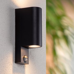 Aplique de exterior sensor de movimiento Zaro II (2 luces)