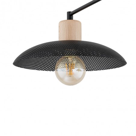 Ceiling lamp Briana Black (4 lights)
