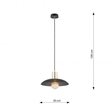 Ceiling lamp Cima Black