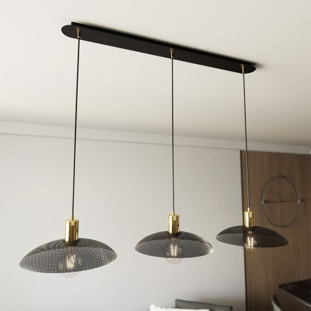 Ceiling lamp Cima Black (3 lights)