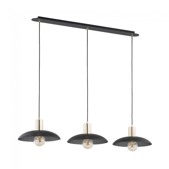 Ceiling lamp Cima Black (3 lights)