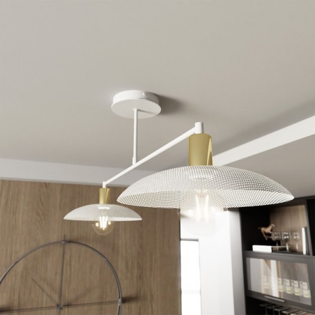Ceiling lamp Cima White (2 lights)