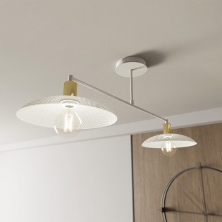 Ceiling lamp Cima White (2 lights)