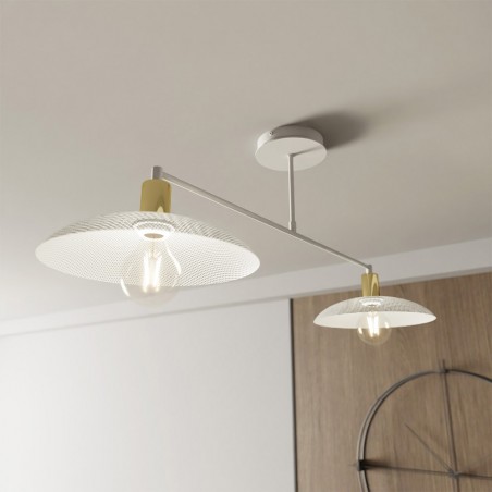 Ceiling lamp Cima White (2 lights)