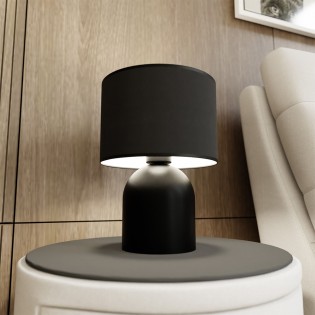 Table lamp Canda Black+White