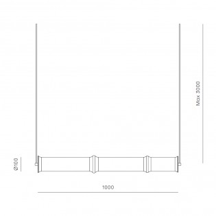LED Pendant Lamp Canna (20W)