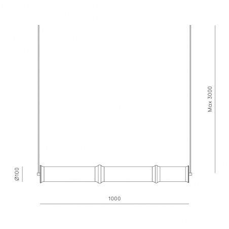 LED Pendant Lamp Canna (20W)