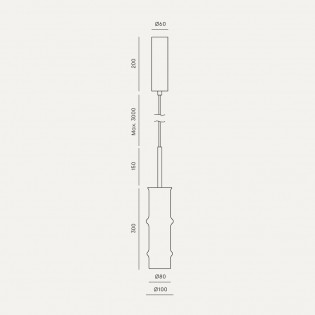 LED Pendant Lamp Canna (9W)