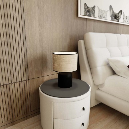 Table lamp Canda Rattan