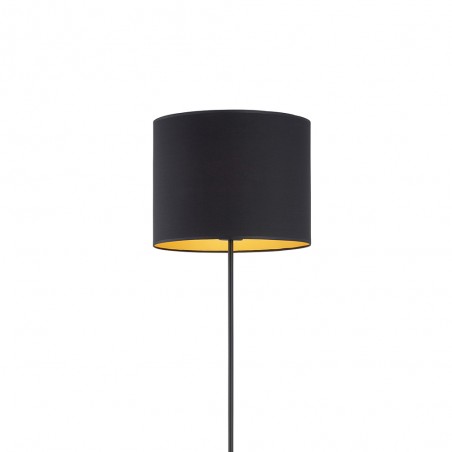 Lámpara de pie Canda Negro+Oro