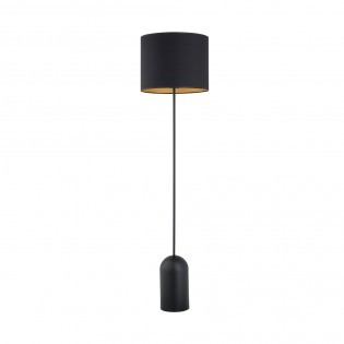 Lámpara de pie Canda Negro+Oro