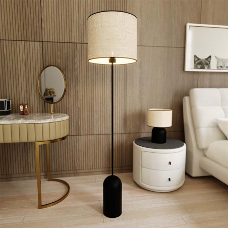 Floor lamp Canda Rattan