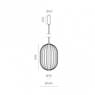 Lámpara de techo LED Pepo 40 (15W)