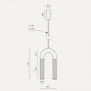 Lámpara de techo LED Iman (22W)