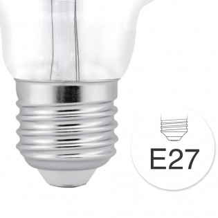 LED Bulb Light E27 G125 (12W - 6000K)