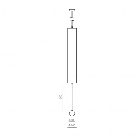 Pendant Lamp Nooir Marble