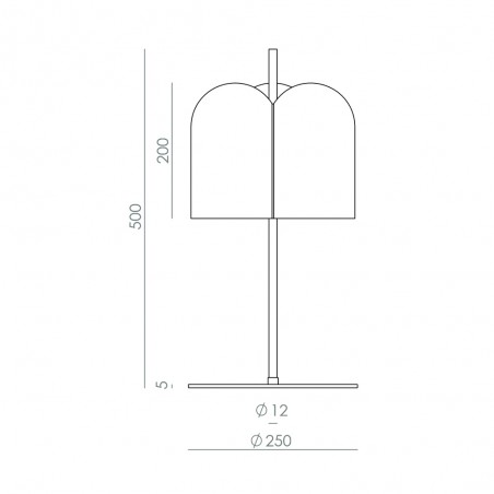 Lámpara de mesa LED Oket (10W)