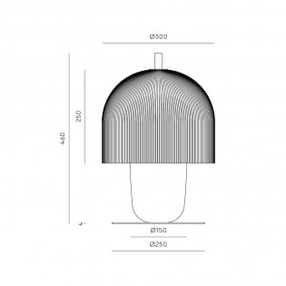 Lámpara de mesa LED Holm (6+11W)