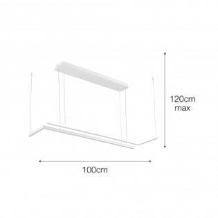 Ceiling lamp LED Brava (44W)