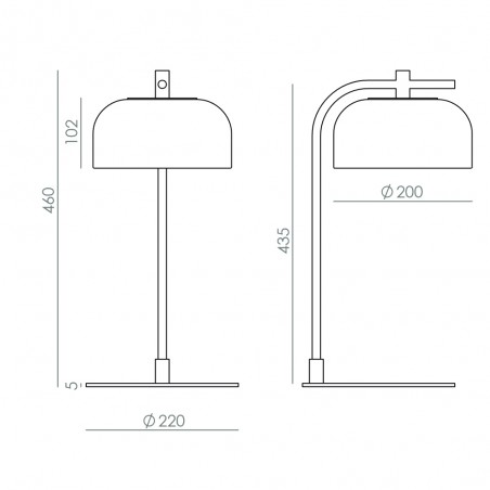 LED Table Lamp Ipon (10W)