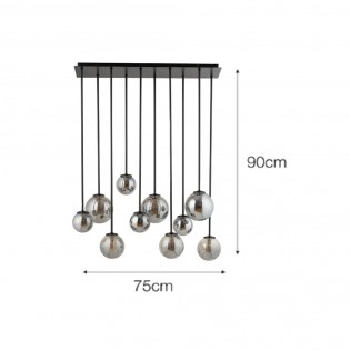 Ceiling lamp Julia (10 lights)