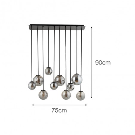 Ceiling lamp Julia (10 lights)