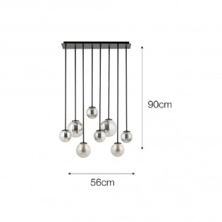 Ceiling lamp Julia (8 lights)